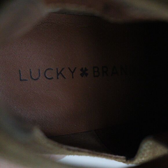 Lucky Brand Makenna Fringe Buckle Ankle Bootie 7 - Picture 7 of 9